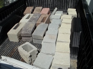 My pick of Block from the Seconds area. Loaded in my truck.